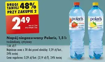 Biedronka Napój niegazowany Polaris 1,5 I oferta