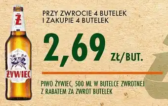 Biedronka PIWO ŻYWIEC 500 ML oferta