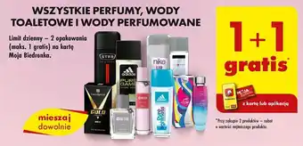 Biedronka WSZYSTKIE PERFUMY WODY TOALETOWE I WODY PERFUMOWANE oferta