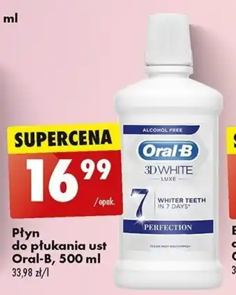 Biedronka Płyn do płukania ust Oral B 500 ml oferta