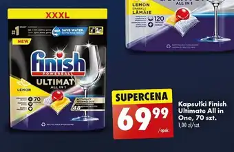 Biedronka Kapsułki Finish Ultimate All in One 70szt. oferta