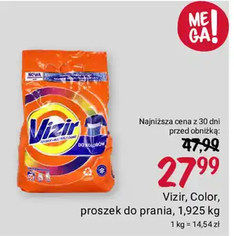 Rossmann Vizir, Color, proszek do prania, 1,925 kg oferta