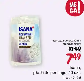 Rossmann Isana, płatki do peelingu, 40 szt. oferta