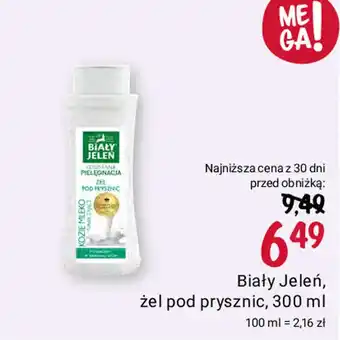 Rossmann Biały Jeleń, żel pod prysznic, 300 ml oferta