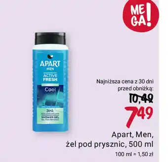 Rossmann Apart, Men, żel pod prysznic, 500 ml oferta