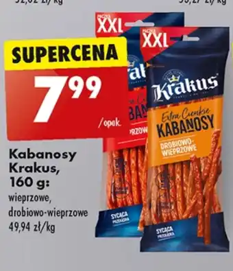 Biedronka Kabanosy Krakus oferta