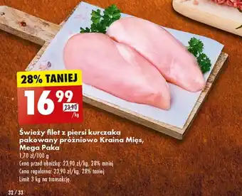 Biedronka Filet z piersi kurczaka Kraina Mięs oferta