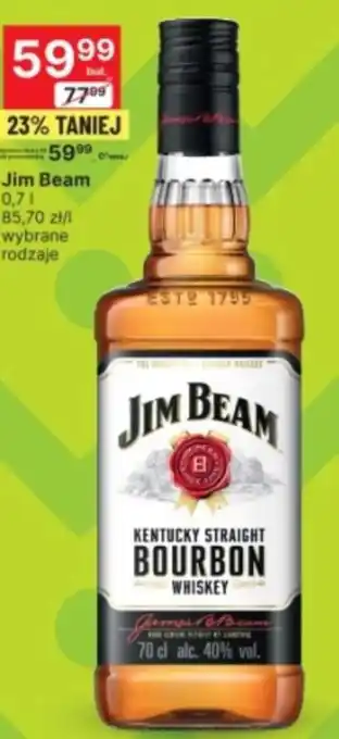 Delikatesy Centrum Whiskey Jim Beam oferta