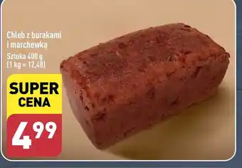 ALDI Chleb z burakami i marchewką 400 g oferta