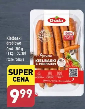 ALDI Kiełbaski Duda 300 g oferta