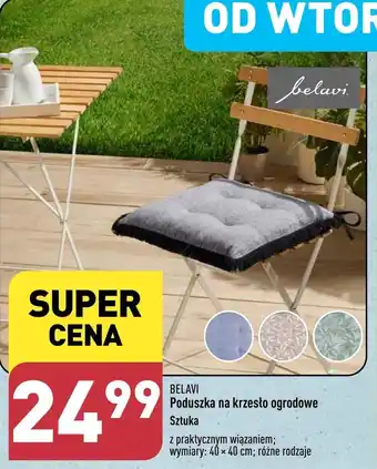 ALDI Poduszka na krzesło Belavi oferta