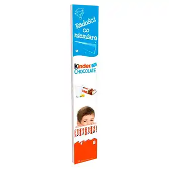 Kaufland Kinder Chocolate Batonik z mlecznej czekolady z nadzieniem mlecznym 300 g (24 sztuki) oferta