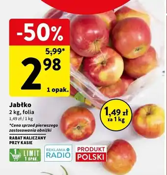 Intermarche Jabłko 2kg oferta