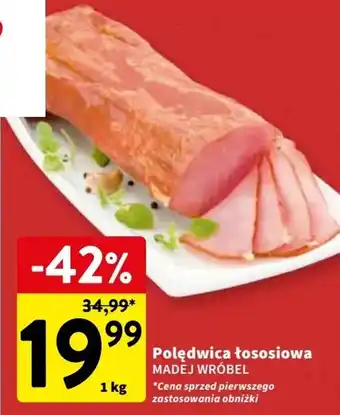 Intermarche Polędwica łososiowa MADEJ WRÓBEL 1kg oferta