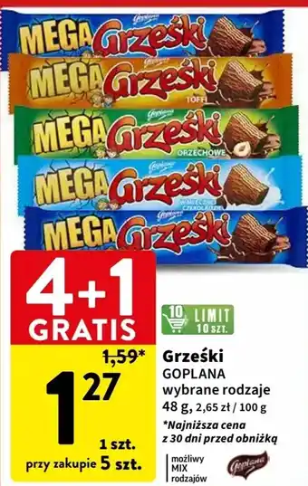 Intermarche Grześki GOPLANA 48g oferta