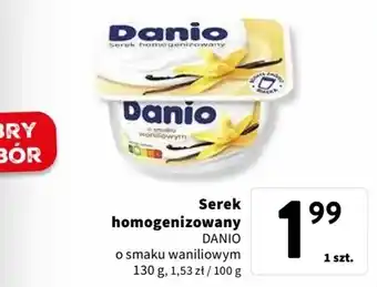 Intermarche Serek homogenizowany DANIO 130g oferta