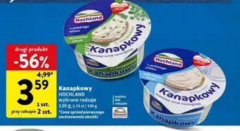 Intermarche Kanapkowy Hochland 130g oferta