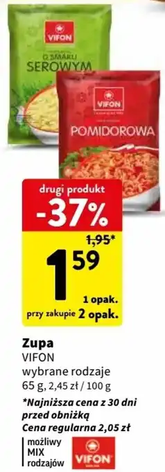 Intermarche Zupa VIFON 65g oferta