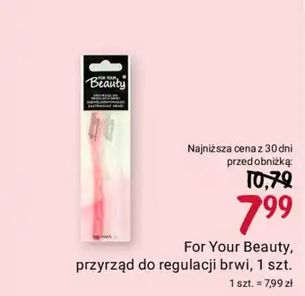 Rossmann For Your Beauty, przyrząd do regulacji brwi oferta