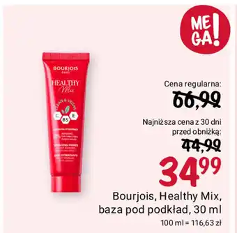 Rossmann Bourjois, Healthy Mix, baza pod podkład, 30 ml oferta