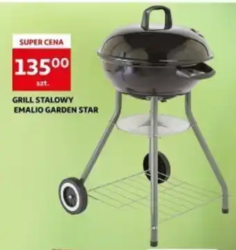 Auchan GRILL STALOWY EMALIO GARDEN STAR oferta