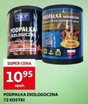 Auchan PODPAŁKA EKOLOGICZNA 72 kostki oferta