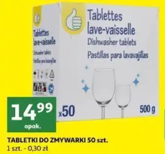 Auchan TABLETKI DO ZMYWARKI 50 szt. oferta