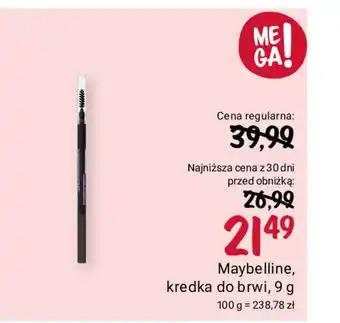 Rossmann Maybelline, kredka do brwi, 9 g oferta