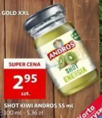 Auchan SHOT KIWI ANDROS 55 ml oferta