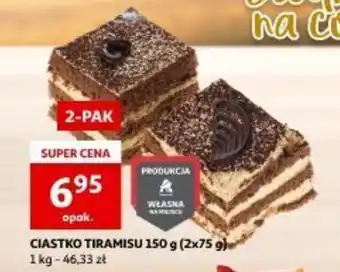 Auchan CIASTKO TIRAMISU 150 g oferta