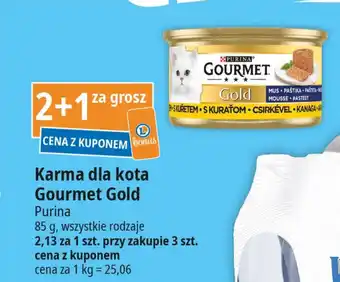 E.Leclerc Karma dla kota Gourmet Gold Purina 85 g oferta