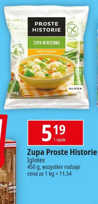 E.Leclerc Zupa Proste Historie Iglotex 450 g oferta