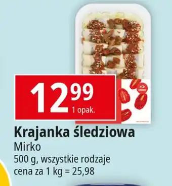 E.Leclerc Krajanka śledziowa Mirko 500 g oferta