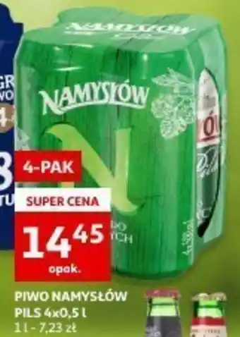 Auchan PIWO NAMYSŁÓW PILS 4x0,5l oferta