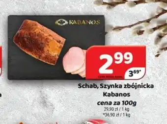 Delfin Schab, Szynka zbójnicka Kabanos 100 g oferta