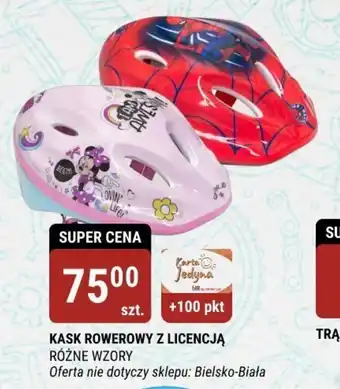 KASK ROWEROWY Z LICENCJĄ