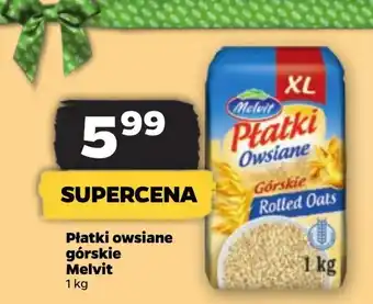 Netto Płatki owsiane Melvit oferta