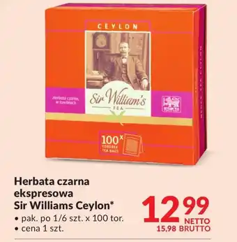 Makro Herbata Sir William's oferta