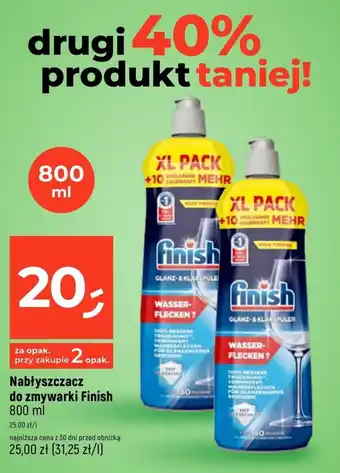 Dealz Nabłyszczacz do zmywarki Finish 800 ml oferta