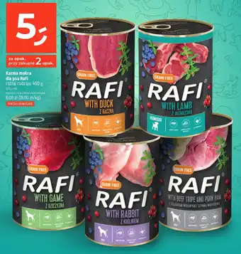 Dealz Karma mokra dla psa Rafi 400 g oferta