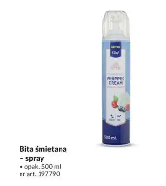 Makro Bita śmietana - spray 500 ml oferta
