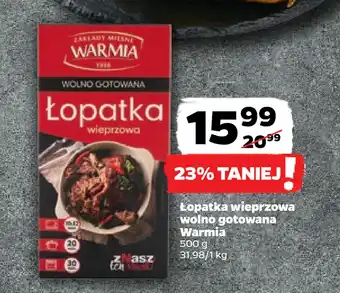Netto Łopatka wieprzowa wolno gotowana Warmia oferta