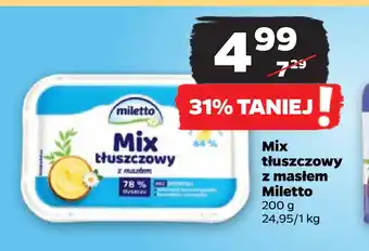 Netto Mix tłuszczowy z masłem Miletto oferta