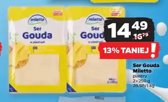 Netto Ser Gouda Miletto oferta
