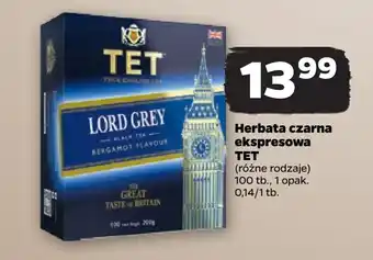 Netto Herbata czarna ekspresowa TET oferta