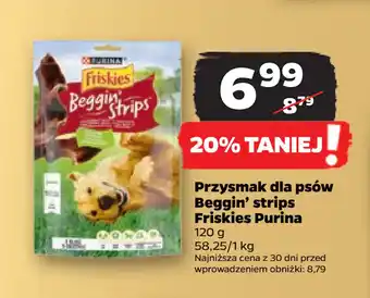 Netto Przysmak dla psów Beggin’ strips Friskies Purina oferta