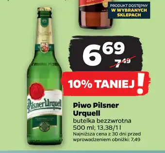 Netto Piwo Pilsner Urquell oferta