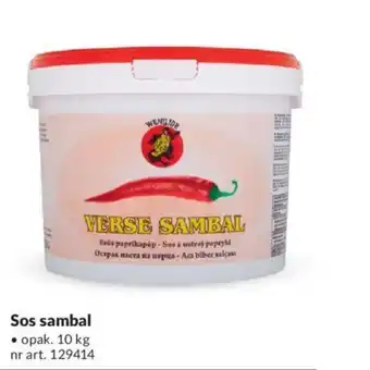 Makro Sos sambal 10 kg oferta