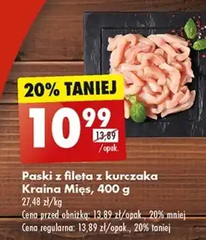 Biedronka Filet z kurczaka Kraina Mięs oferta