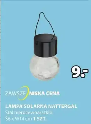 JYSK Lampa solarna oferta